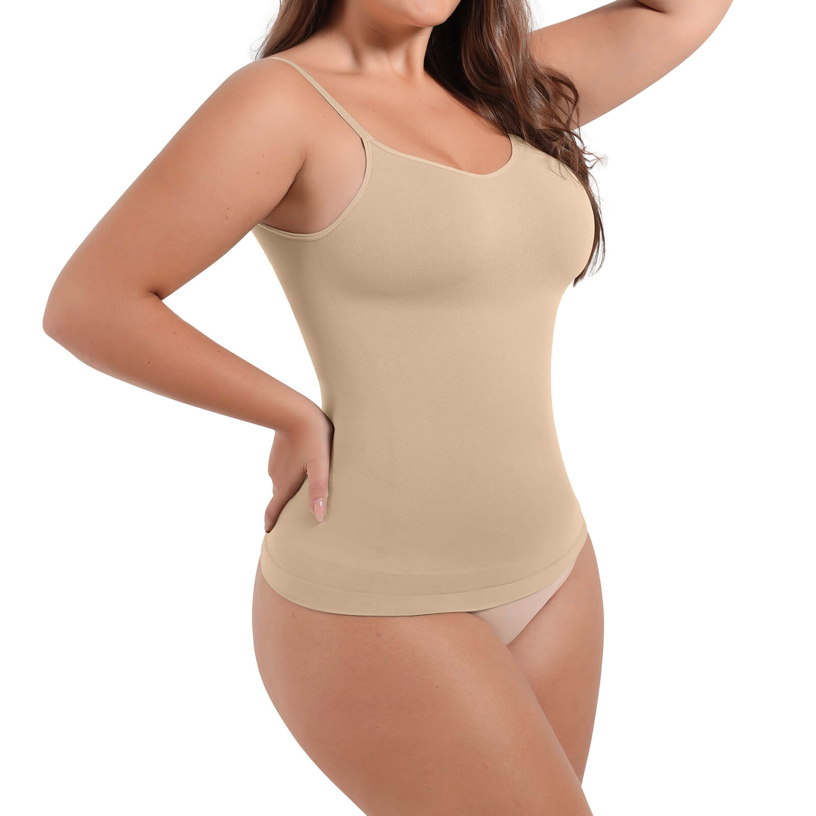 Seamless 360° nude shaping cami top